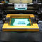 कॉस्मेटिक फ्लैट फाउंडेशन बॉक्स स्वचालित स्क्रीन प्रिंटिंग मशीन गर्म मुद्रांकन