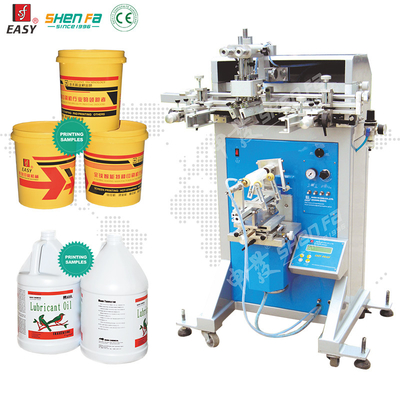 बहुरंगी बाल्टी स्क्रीन प्रिंटिंग मशीन उच्च सटीकता